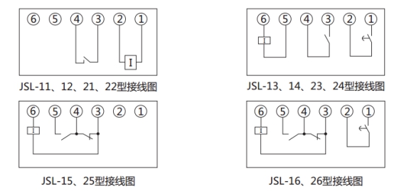 JSL-11時(shí)間校驗(yàn)接線圖