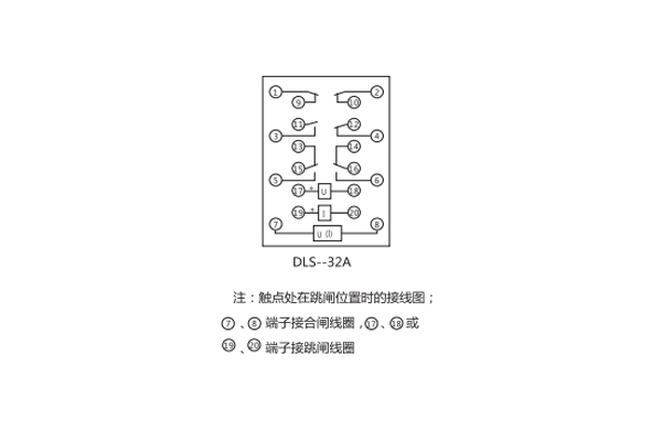 DLS-32A接線圖