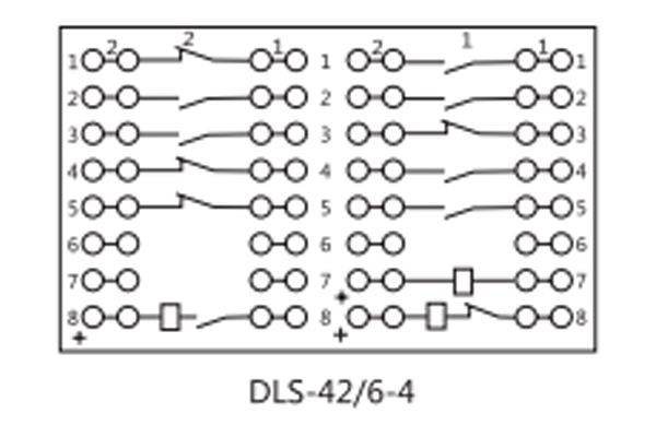 DLS-42/6-4雙位置繼電器