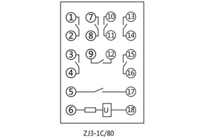 ZJ3-1C/80接線圖