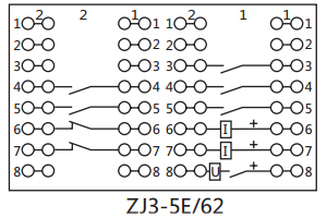 ZJ3-5E/62接線圖