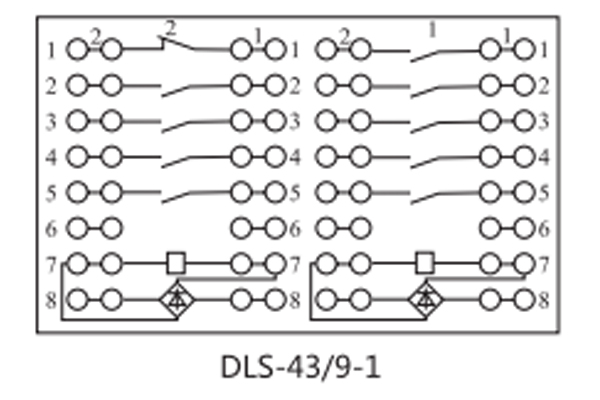 DLS-43/9-1接線圖