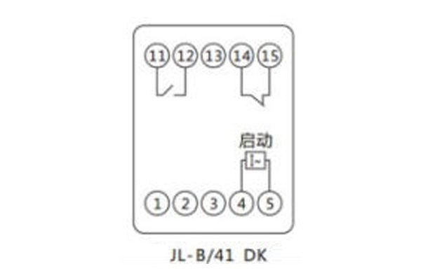 JL-B-41DK內(nèi)部接線及外引端子圖（正視圖）1.jpg