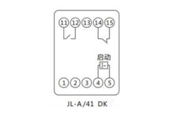 JL-A-41DK內(nèi)部接線及外引端子圖（正視圖）1.jpg